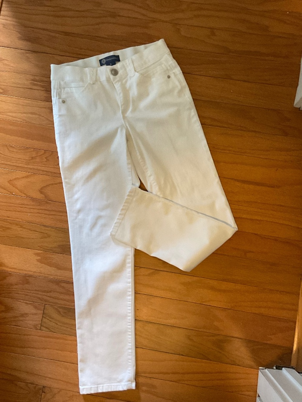 Democracy Ab Solution White Stretch Jeans size 6